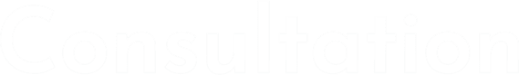 The word "Consultation" in black text.