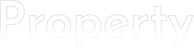 Black text on white background, spelling "Property".